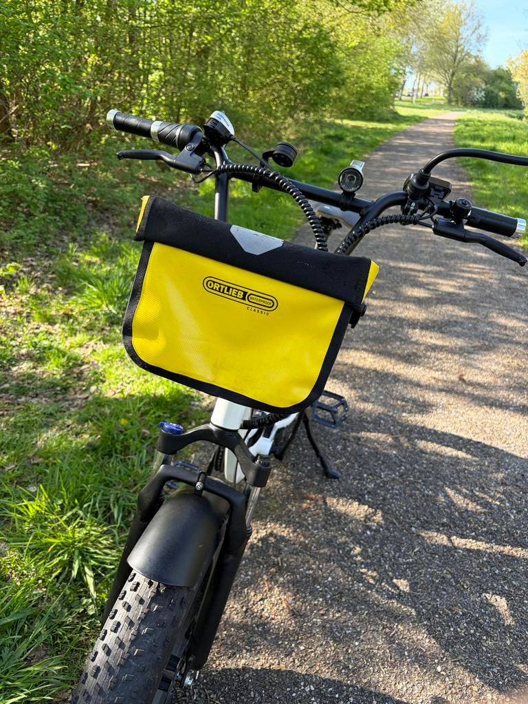 Ortlieb Classic Waterproof Stuurtas Geel, Fietsen en Brommers, Fietsaccessoires | Fietstassen, Ophalen of Verzenden, Gebruikt