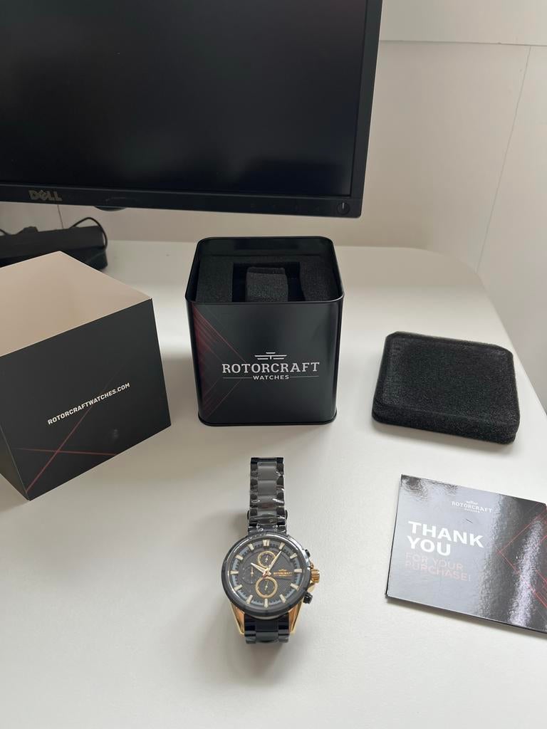 Rotocraft RC2901 Horloge - Nieuw!, Overige merken, Staal, Polshorloge, Nieuw