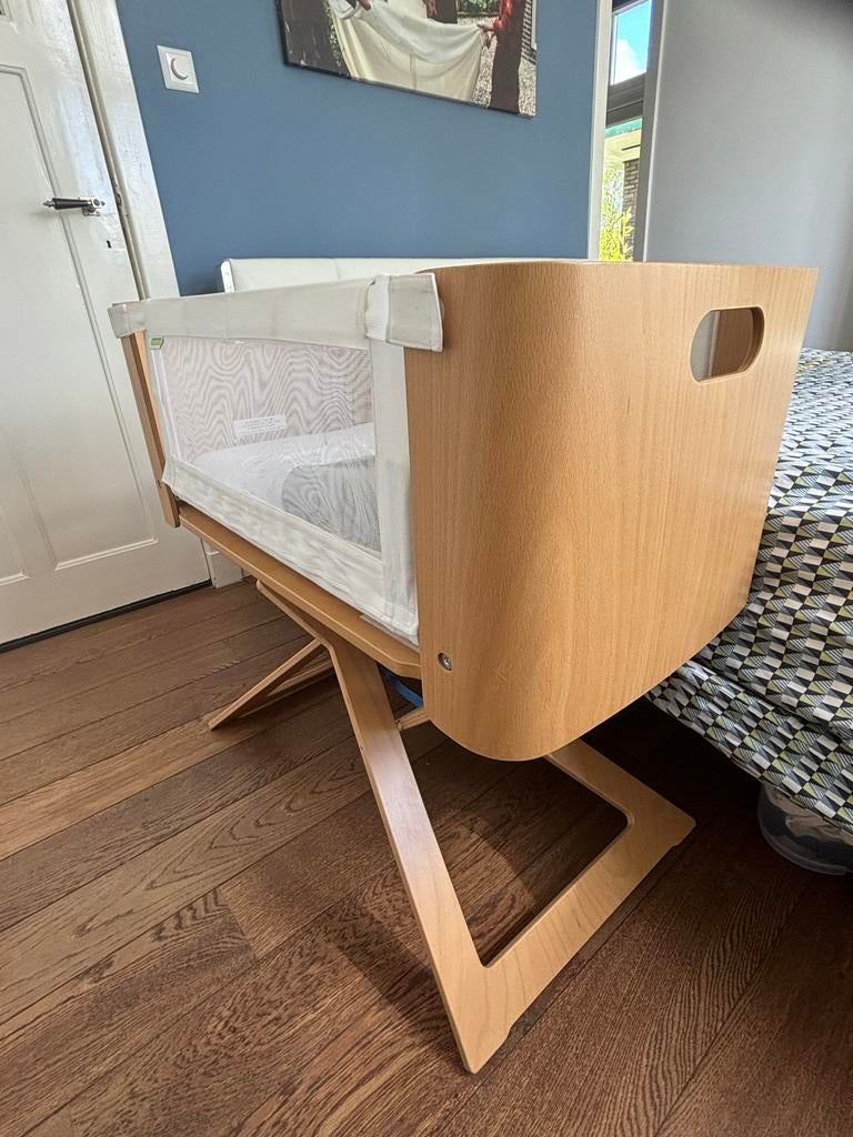 Bednest cosleeper - inclusief matras hoeslakens en molton, Ophalen, Zo goed als nieuw, Wieg