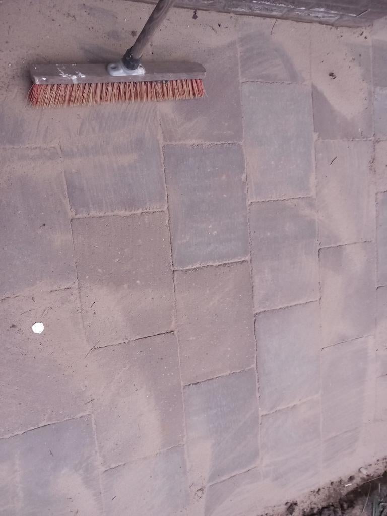 Excluton terras tegels/Abbey Stones 30x40  10,5m2 Getrommeld, Tuin en Terras, Tegels en Klinkers, Ophalen, Zo goed als nieuw, 10 m² of meer