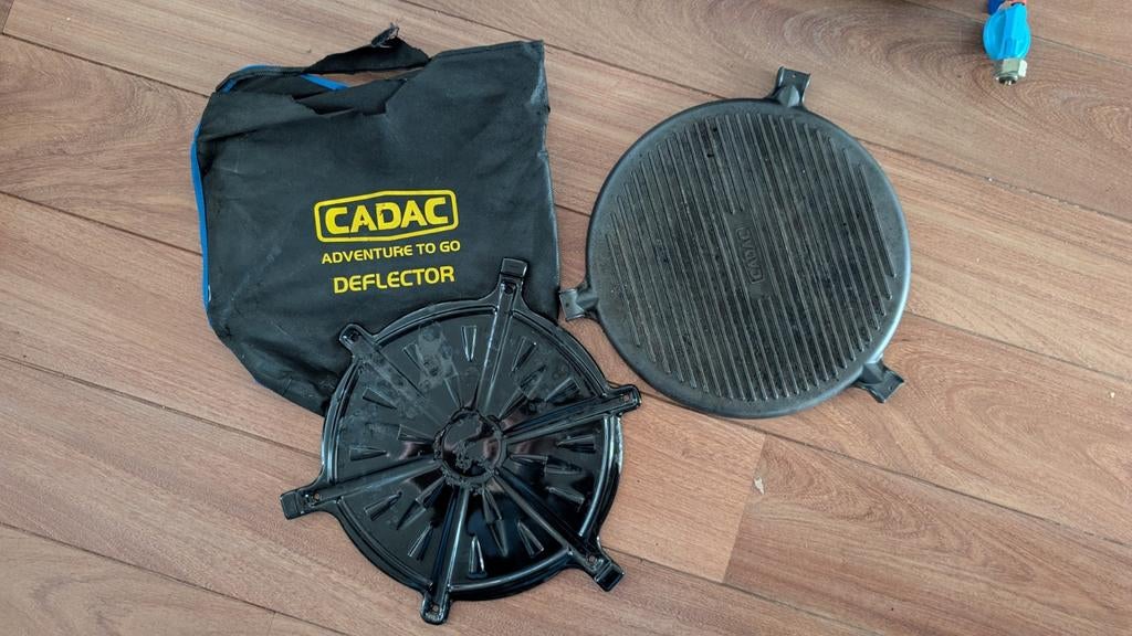 Cadac skottelbraai Eazi Chef, Ophalen