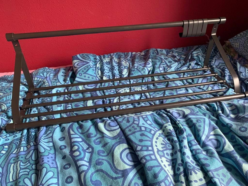 Wand kapstok met hoedenplank, Wandkapstok, Ophalen of Verzenden, Zo goed als nieuw, Minder dan 100 cm