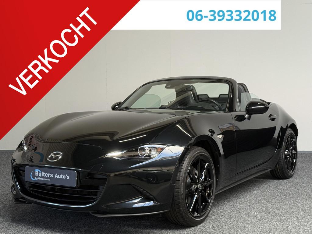 Mazda MX-5 2.0 SkyActiv-G 160 GT-M | LEDER | KEYLESS | BOSE, Auto's, Mazda, 1998 cc, Gebruikt, 4 cilinders, Cabriolet
