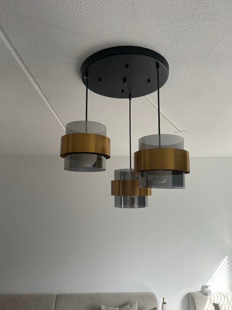 Rietveld hanglamp verlichting, Huis en Inrichting, Ophalen, Zo goed als nieuw, Metaal, 50 tot 75 cm