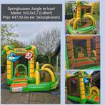 Springkussen Jungle te huur bij B&S verhuur Gendt, Ophalen, Zo goed als nieuw, Verjaardag