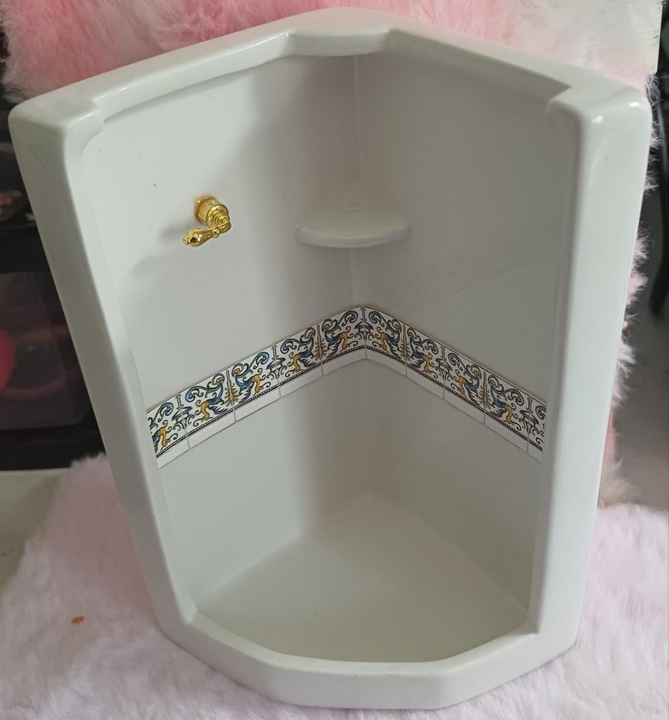 Poppenhuis douche, Verzamelen, Ophalen of Verzenden, Poppenhuis