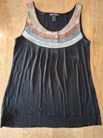 MNG Casual Sportswear zwart hemdje pailletten hals maat XS, Anneonline, Steenbergen, Shop@wesell4u.nl, Zwart