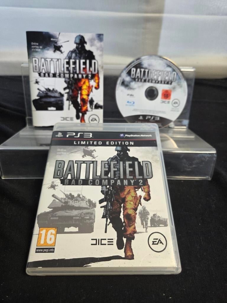 Battlefield Bad Company 2 Limited Edition PS3, Spelcomputers en Games, Online, Shooter, Electronic Arts, EA Swiss Sàrl, Place du Molard 8, 1204 Genève, Zwitserland