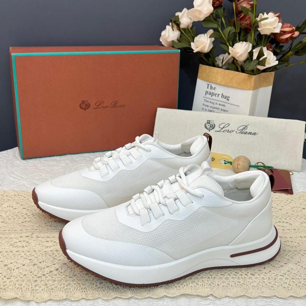 Loro Piana Week End Walk Sneaker, Wit, Nieuw, Ophalen of Verzenden, Sneakers of Gympen