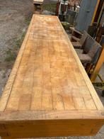 Slagershakblok of industriële werkbank of kookeiland blad, Ophalen of Verzenden