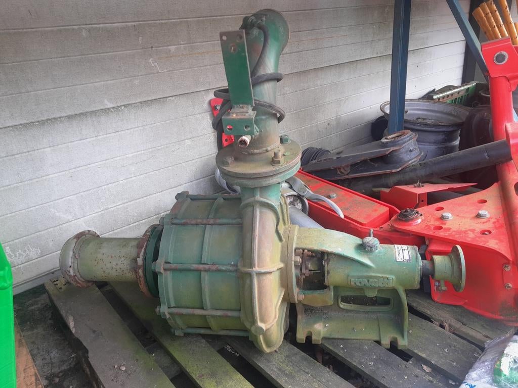 Waterpomp rovatti stationair motor, Tuin en Terras, Waterpompen, Ophalen, Gebruikt, Handmatig, Beregeningspomp