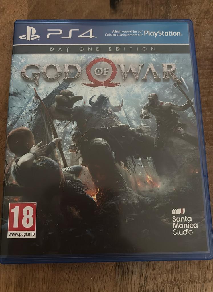 God of war ps4, Spelcomputers en Games, Avontuur en Actie, Vanaf 18 jaar, 1 speler, Ophalen of Verzenden