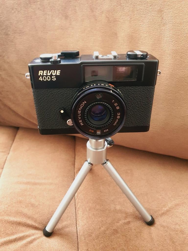 Prachtige Revue 400 S Analoge Meetzoeker, Ophalen of Verzenden, Compact, Overige Merken