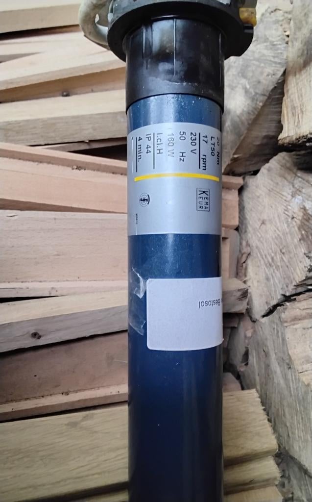 Buismotor van somfy de Meteor 20Nm 160W, Ophalen of Verzenden