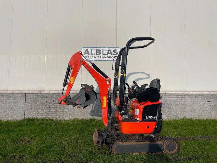 Kubota U10-5 minigraver BJ 2022 CW00 met 3 nieuwe bakken, Zakelijke goederen, Machines en Bouw | Kranen en Graafmachines, Graafmachine