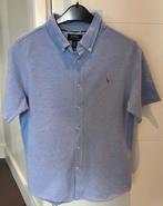 Ralph Lauren overhemd korte mouw lichtblauw XL/TG 18-20, Halswijdte 38 (S) of kleiner, Ralph Lauren, Zo goed als nieuw, Verzenden