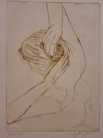 Ets 'Haar doen' van Jan Henkel, Ophalen of Verzenden