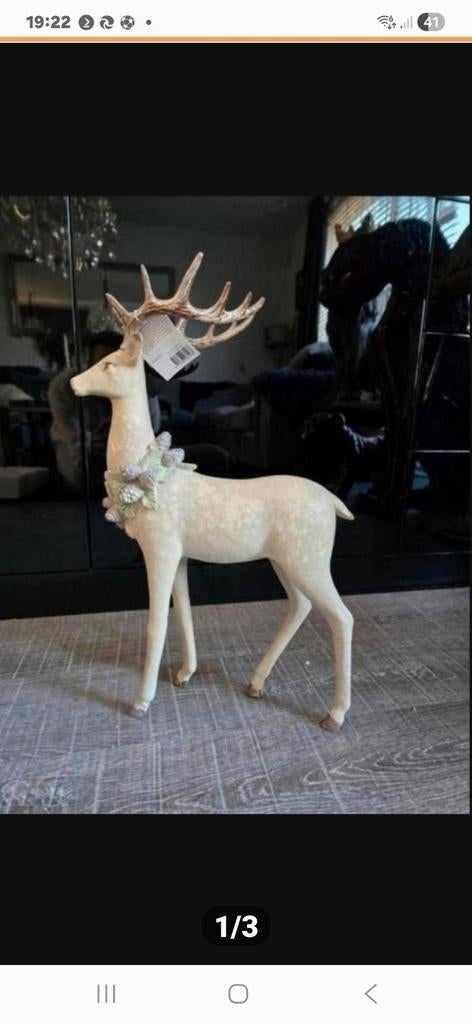 Decoratie exclusief hert
32 x 14 x 50 cm, Verzamelen, Beelden en Beeldjes, Ophalen of Verzenden, Nieuw