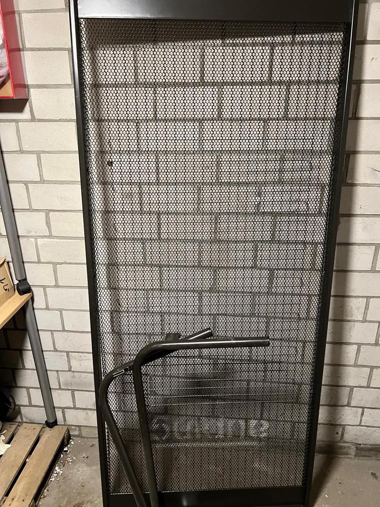 Auping eenpersoonsbed 90 x 200, Huis en Inrichting, Slaapkamer | Bedden, 90 cm, Eenpersoons, Zwart, Ophalen of Verzenden