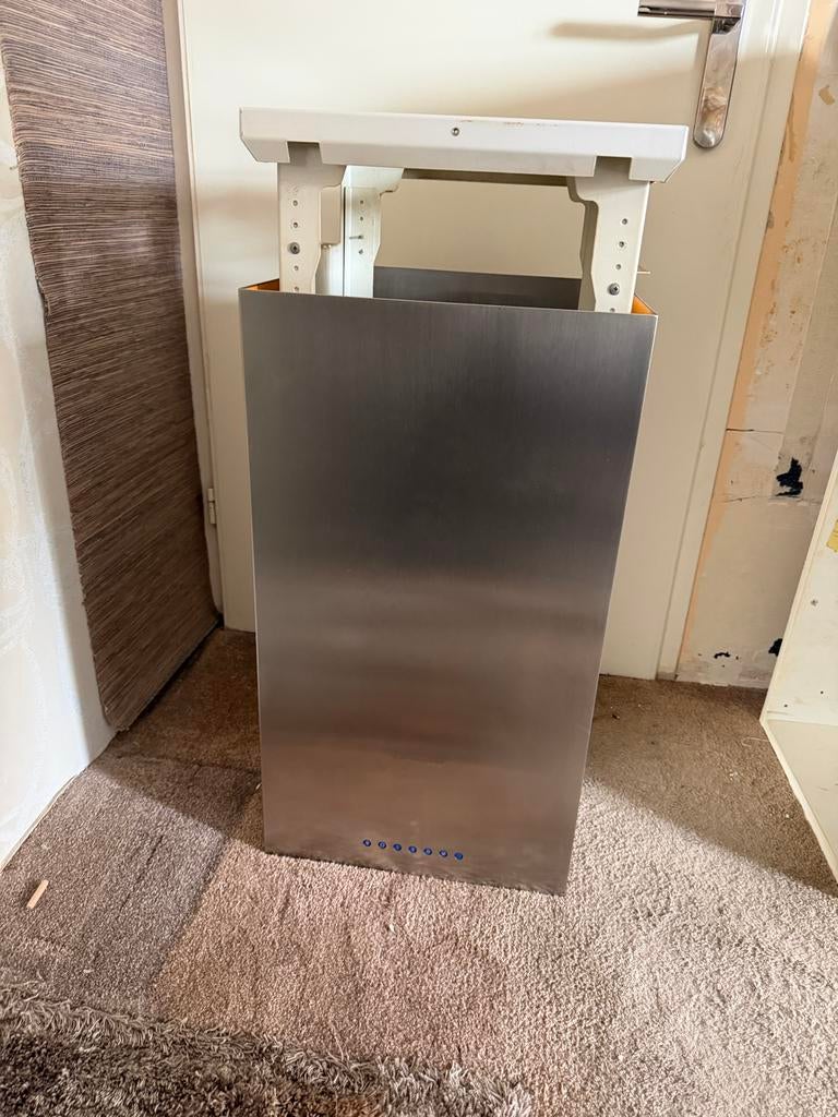 Solitaire afzuigkap SOD402250I/01, Ophalen, Gebruikt, Wandschouwkap, Vrijstaand