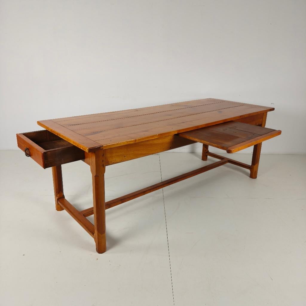 Laat 19e-eeuwse Franse boerentafel – volledig gerestaureerd, Ophalen of Verzenden