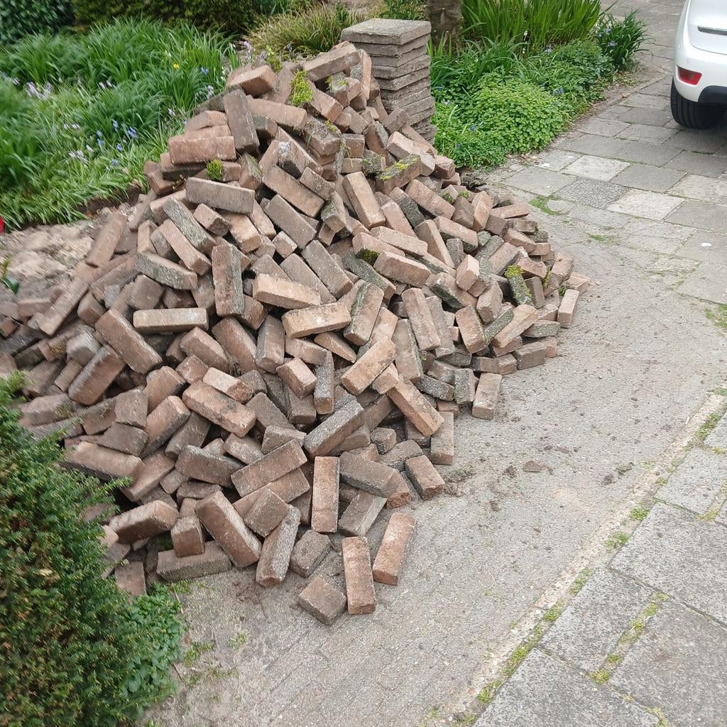 Sierbestrating waaltjes klinkers, Ophalen of Verzenden