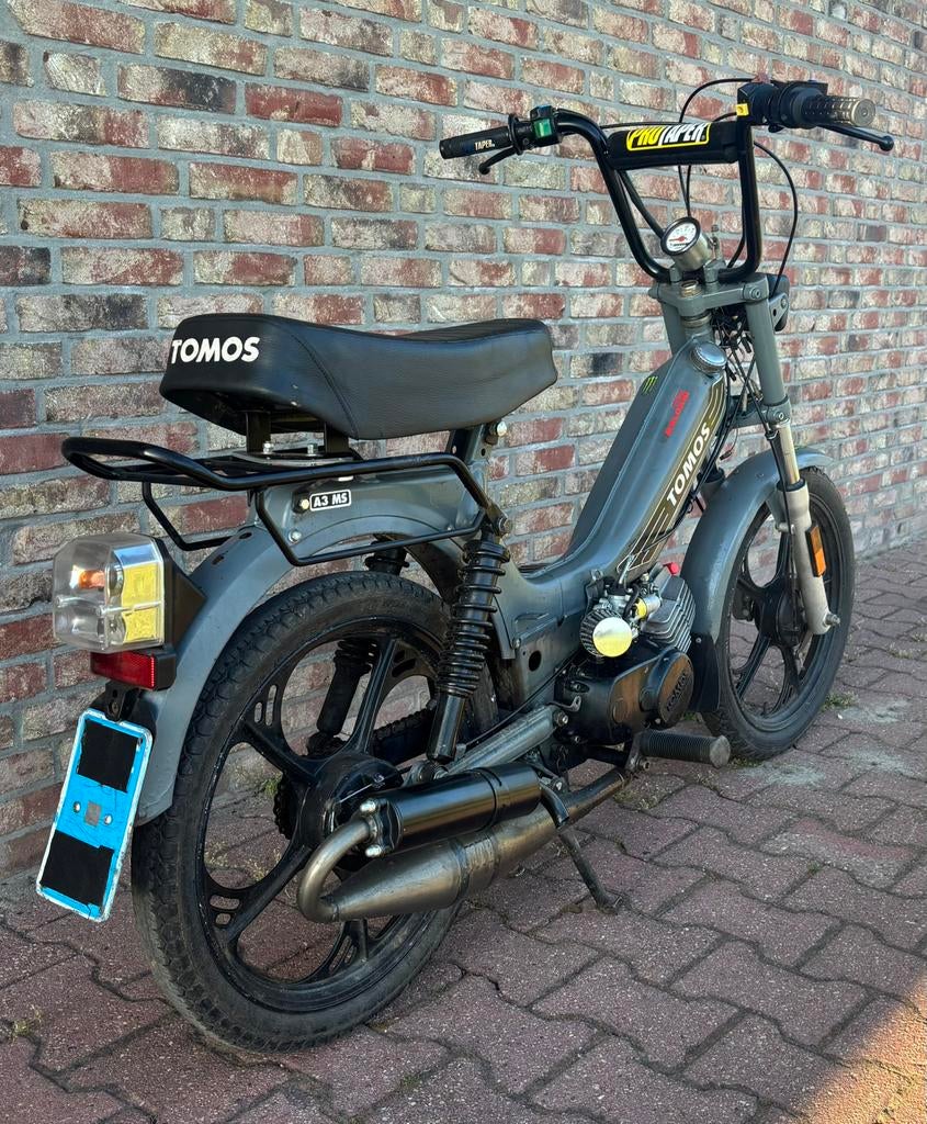 Tomos 65cc, Fietsen en Brommers, Brommers | Tomos, Zo goed als nieuw, Quadro, Ophalen