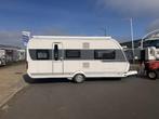 Hobby De Luxe 495 UL met luifel en mover (zondag open), Caravans en Kamperen, Overige typen, Schokbreker, Rondzit, Hobby