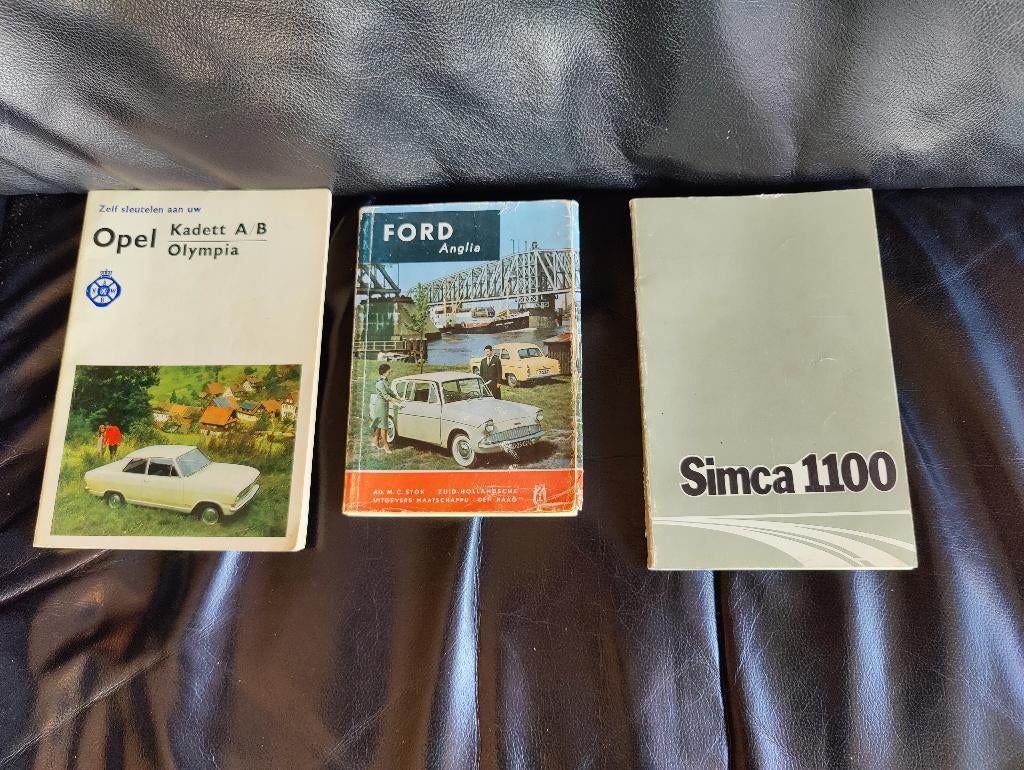 vraagbaak of sleutelboekjes Opel Kadett a/b Ford en Simca, Ophalen of Verzenden