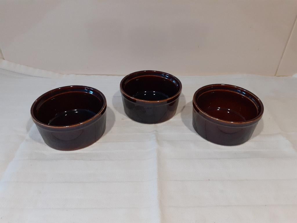 Villeroy & Boch soufflé bakjes bruin, Overige typen, Ophalen of Verzenden, Zo goed als nieuw, Overige stijlen