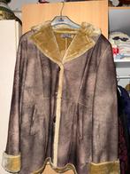 Bruine jas maat L, Ophalen, Zo goed als nieuw, Maat 52/54 (L)