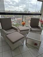 Tuinset Beach 7, Tuin en Terras, Kunststof, Gebruikt, Tuinset, Ophalen