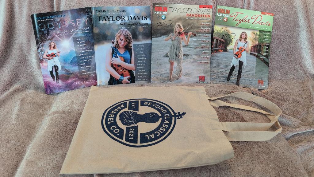 Taylor Davis Viool Bladmuziek, Muziek en Instrumenten, Bladmuziek, Overige genres, Les of Cursus, Ophalen of Verzenden, Zo goed als nieuw
