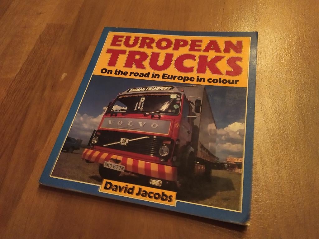 European Trucks - On the road in Europe in colour, Ophalen of Verzenden, Gelezen, Vrachtwagen