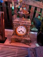 Antieke Japy Frères Pendule (1898) – Onyx & Verguld Brons, Ophalen of Verzenden