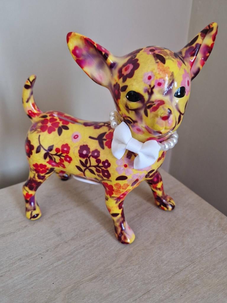 Pomme Pidou Chihuahua, Verzamelen, Ophalen of Verzenden, Nieuw, Steen, Aardewerk of Keramiek, Dier