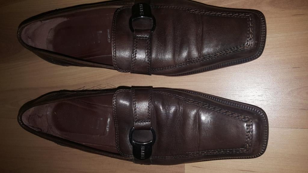 Esprit dames schoenen leer.Maat 37, Bruin, Ophalen of Verzenden, Zo goed als nieuw, Espadrilles of Moccasins