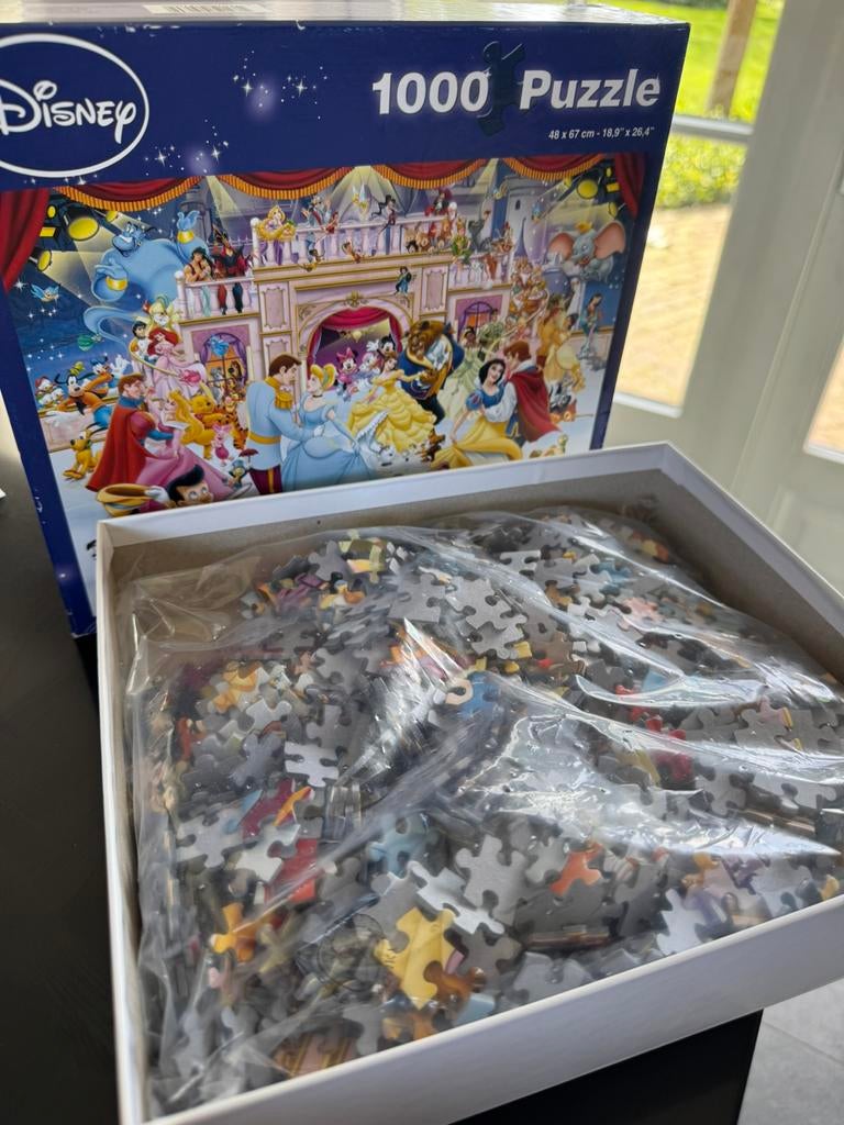 King Disney puzzel 1000 stukjes sprookjes - NIEUW, Ophalen, 500 t/m 1500 stukjes, Nieuw, Legpuzzel