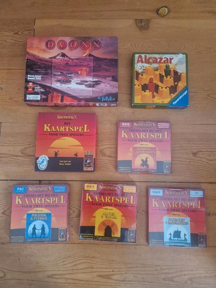 Spellen 2 spelers/personen (specifiek) met oa Dvonn, Catan, Hobby en Vrije tijd, Gezelschapsspellen | Bordspellen, Zo goed als nieuw