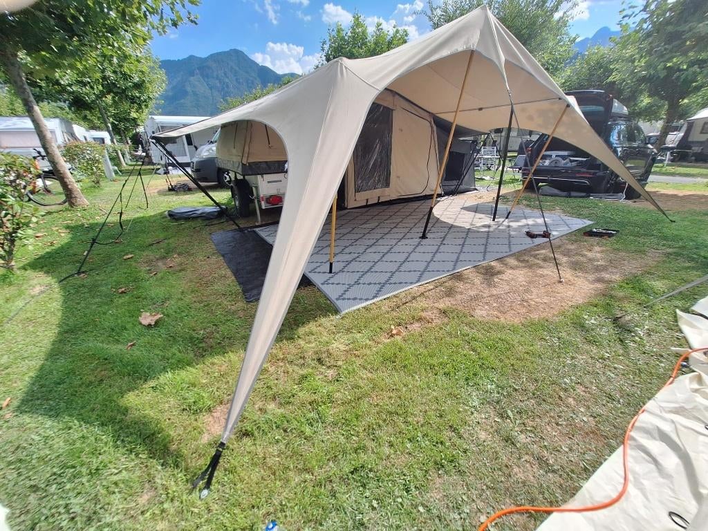 Campooz Lazy Jack Trekking, Ophalen, Beige, Campooz, Tot en met 4