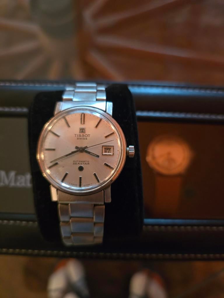 Vintage Tissot Seastar Automatic Horloge - Staal, Staal, Met bandje, Tissot, Polshorloge