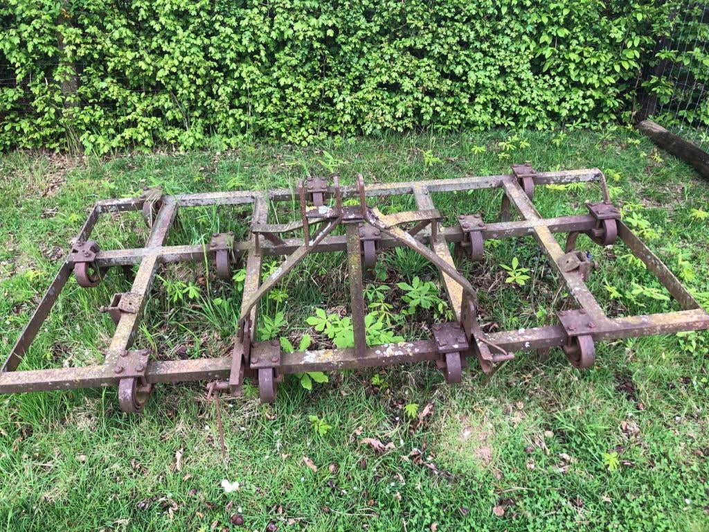 Zeer zware oude cultivator / triltand met 12 tanden, Ophalen of Verzenden