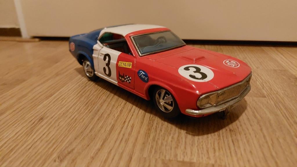 Taiyo ford mustang, Antiek en Kunst, Antiek | Speelgoed, Ophalen of Verzenden