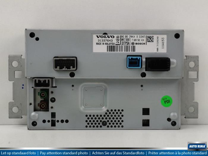 Display Multi Media regelunit van een Volvo V60, Auto-onderdelen, Gebruikt, -, -, Ophalen of Verzenden