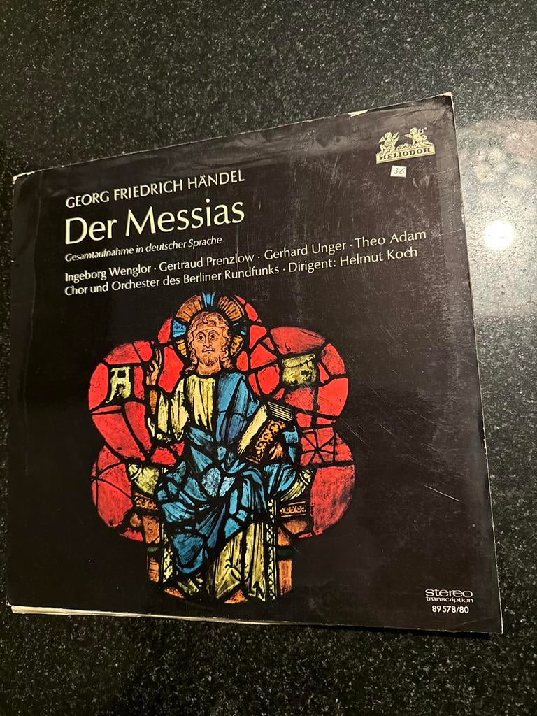 Händel - Der Messias (Heliodor Vinyl LP), Gebruikt, Ophalen of Verzenden, 12 inch, Barok