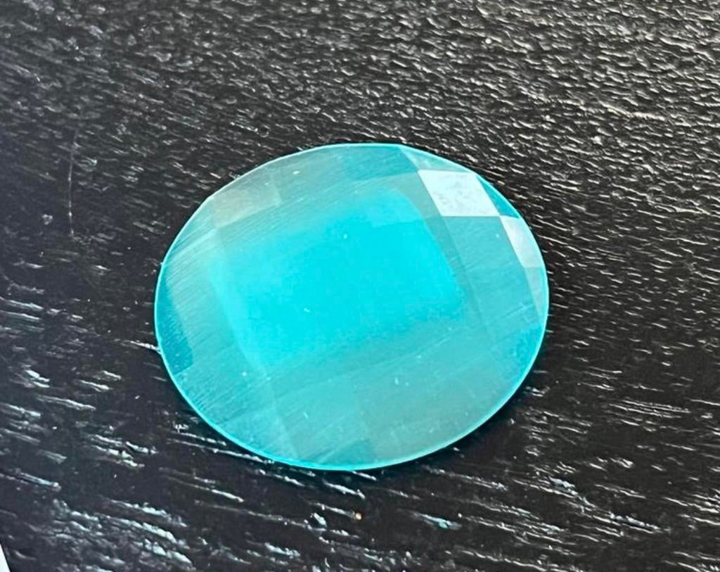 MY IMENSO cat’s eye inzetsteen blue, Verzenden, Zo goed als nieuw