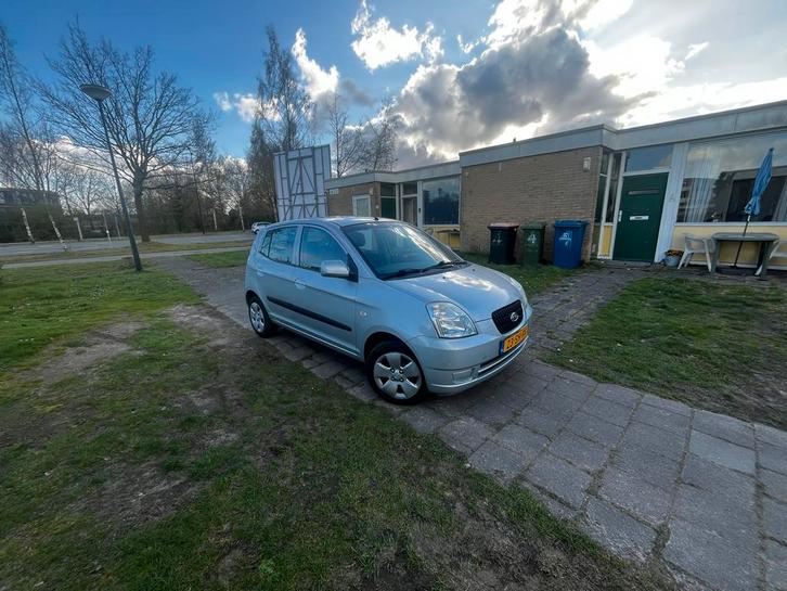 Kia Picanto 1.0 2006 Grijs, Auto's, Kia, Particulier, Picanto, Benzine, B, Hatchback, Handgeschakeld, Origineel Nederlands, Zilver of Grijs