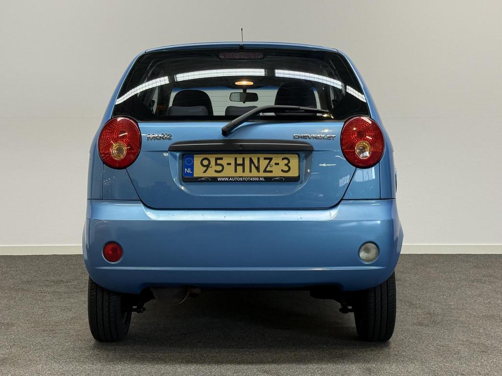 Chevrolet Matiz 0.8 Spirit APK 3-2027!, Auto's, Voorwielaandrijving, Stof, Gebruikt, Blauw