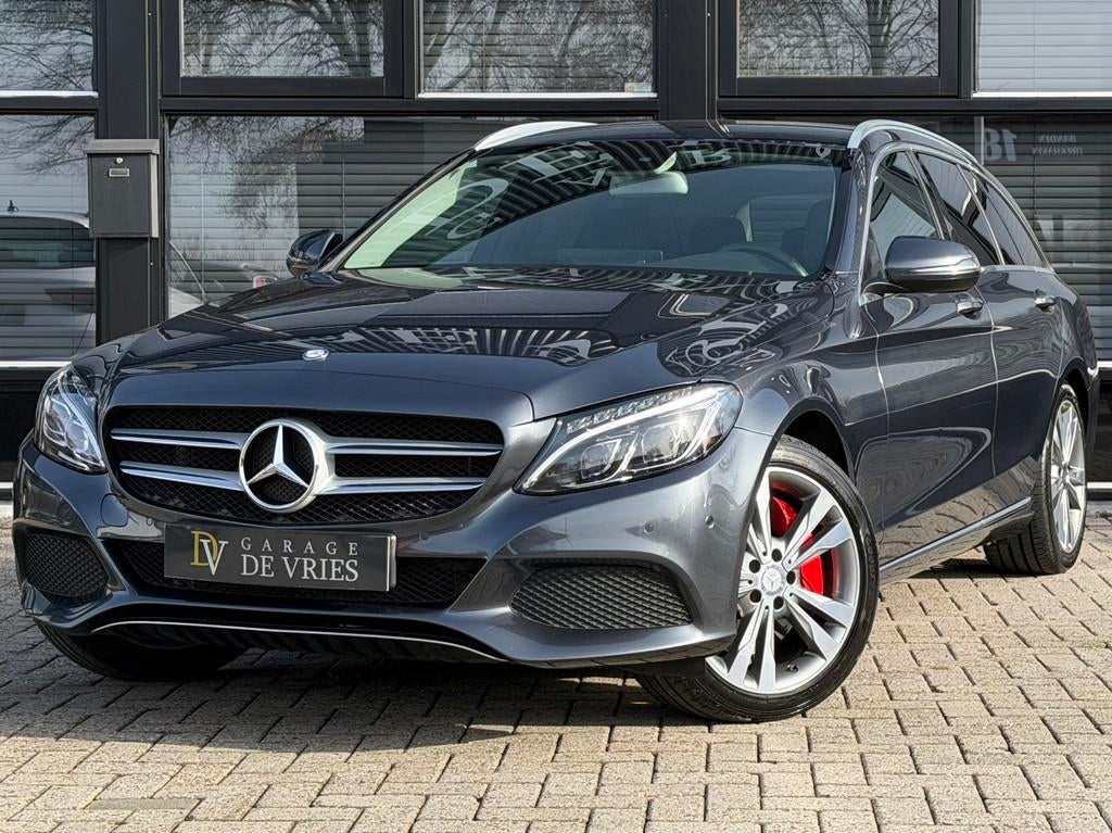 Mercedes-Benz C-klasse Estate 350 e Premium Plus Burmester C, Auto's, Automaat, Achterwielaandrijving, Leder en Stof, Hybride Elektrisch/Benzine