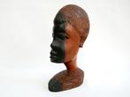 Afrika - hoofdje - houtsnijwerk, Ophalen, Zo goed als nieuw, Mens